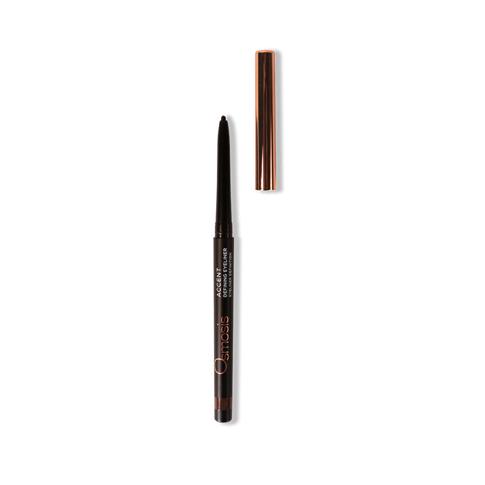 Water resistant accent defining eyeliner cocoa - osmosis beauty