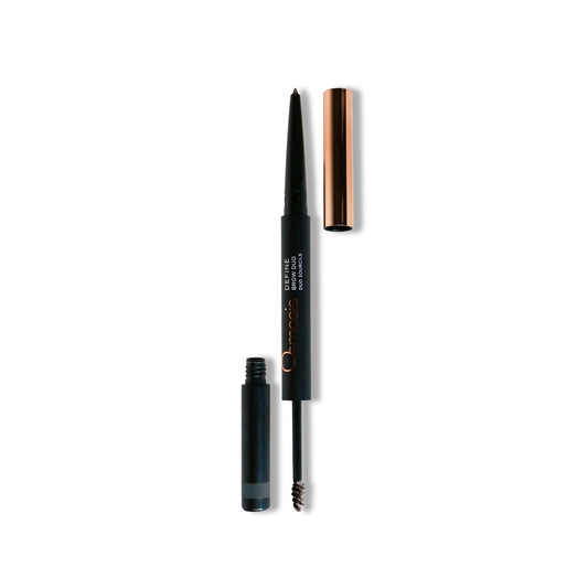 Brow gel and pencil duo color Cocoa by Osmosis Beauty makeup