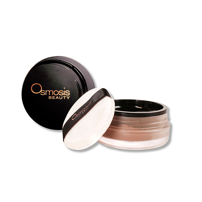 Voila finishing loose powder deep shade makeup from osmosis beauty